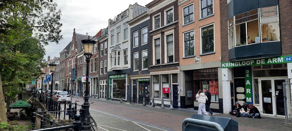 Foto van de Oude Gracht in Utrecht
