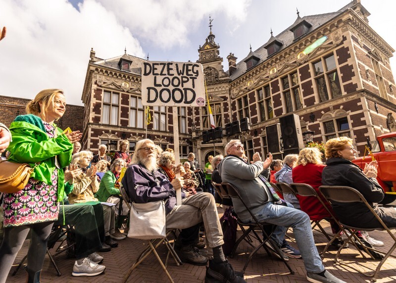 Amelisweerddemonstratie van 27 september 2025. Foto: Liesbeth Paardekooper