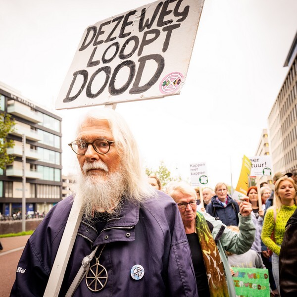 Amelisweerddemonstratie van 27 september 2025. Foto: Liesbeth Paardekooper