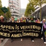 Amelisweerddemonstratie van 27 september 2025. Foto: Liesbeth Paardekooper
