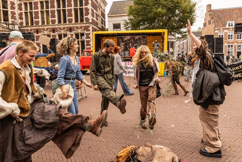 Amelisweerddemonstratie van 27 september 2025. Foto: Liesbeth Paardekooper