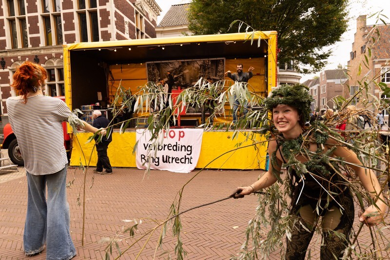 Amelisweerddemonstratie van 27 september 2025. Foto: Liesbeth Paardekooper