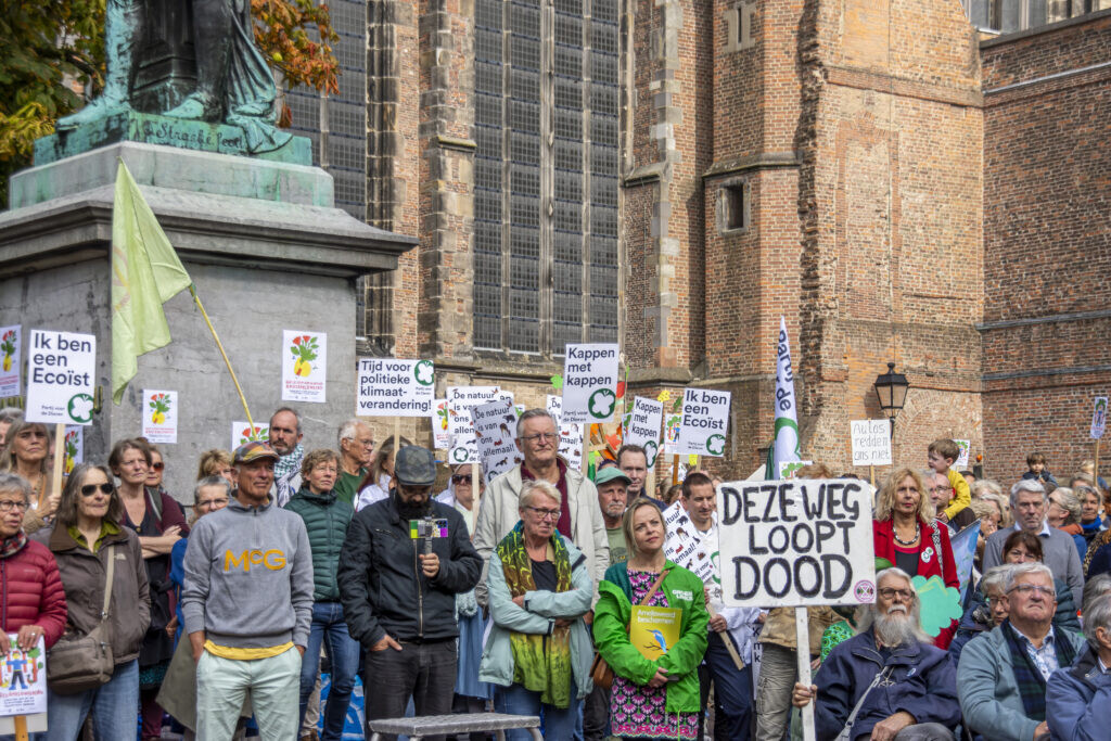Amelisweerddemonstratie 27 september 2025. Foto: Harrie van Veen.