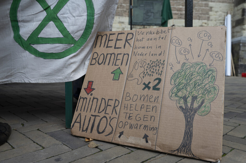 Amelisweerddemonstratie 27 september 2025. Foto: Harrie van Veen.
