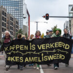 Amelisweerddemonstratie 27 september 2025. Foto: Harrie van Veen.