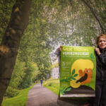 Moderator Elisabeth van der Hoogen. Foto: Harrie van Veen.