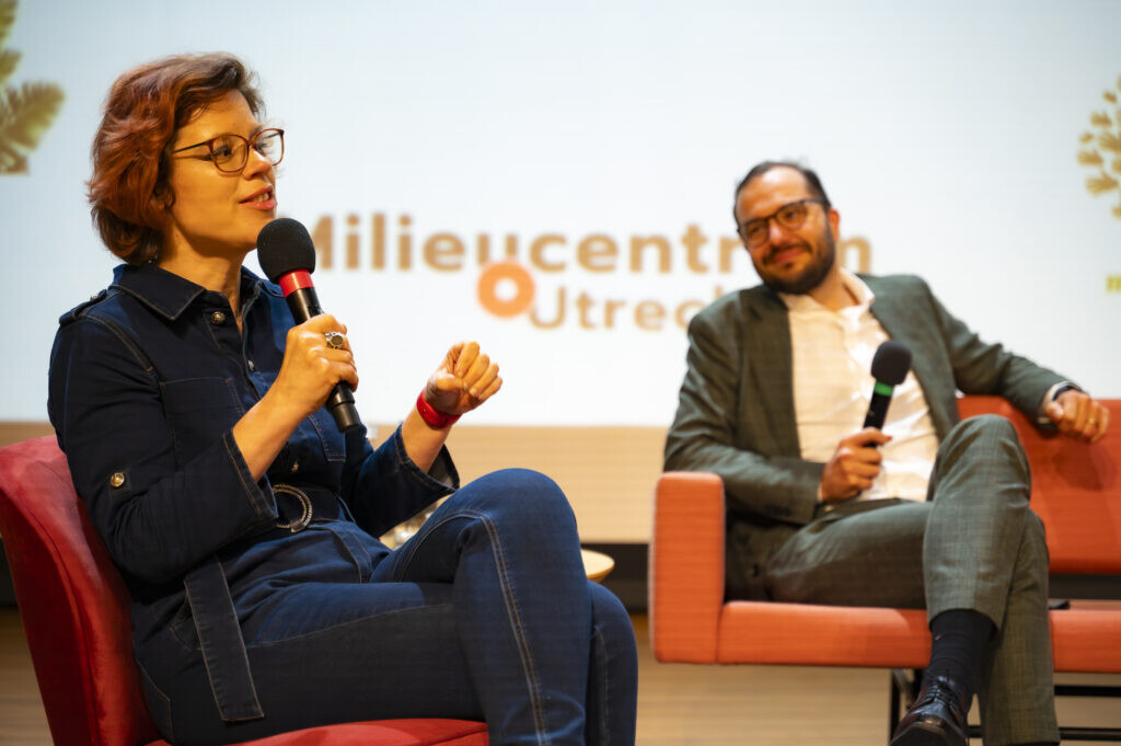 Het Wilde Stadscafé Verkiezingsdebat. Foto: Harrie van Veen.