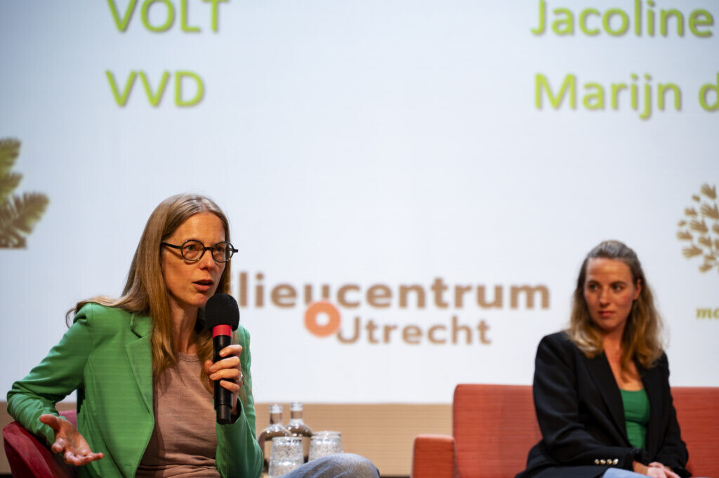 Het Wilde Stadscafé Verkiezingsdebat. Foto: Harrie van Veen.